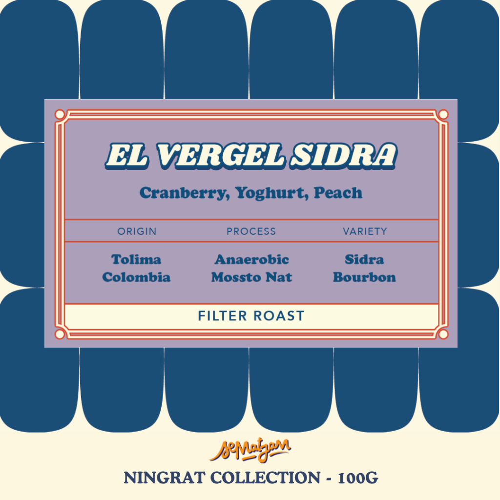 

El Vergel Magnum Sidra Bourbon Anaerobic Mossto Natural 72h - Sematjam Coffee Roastery