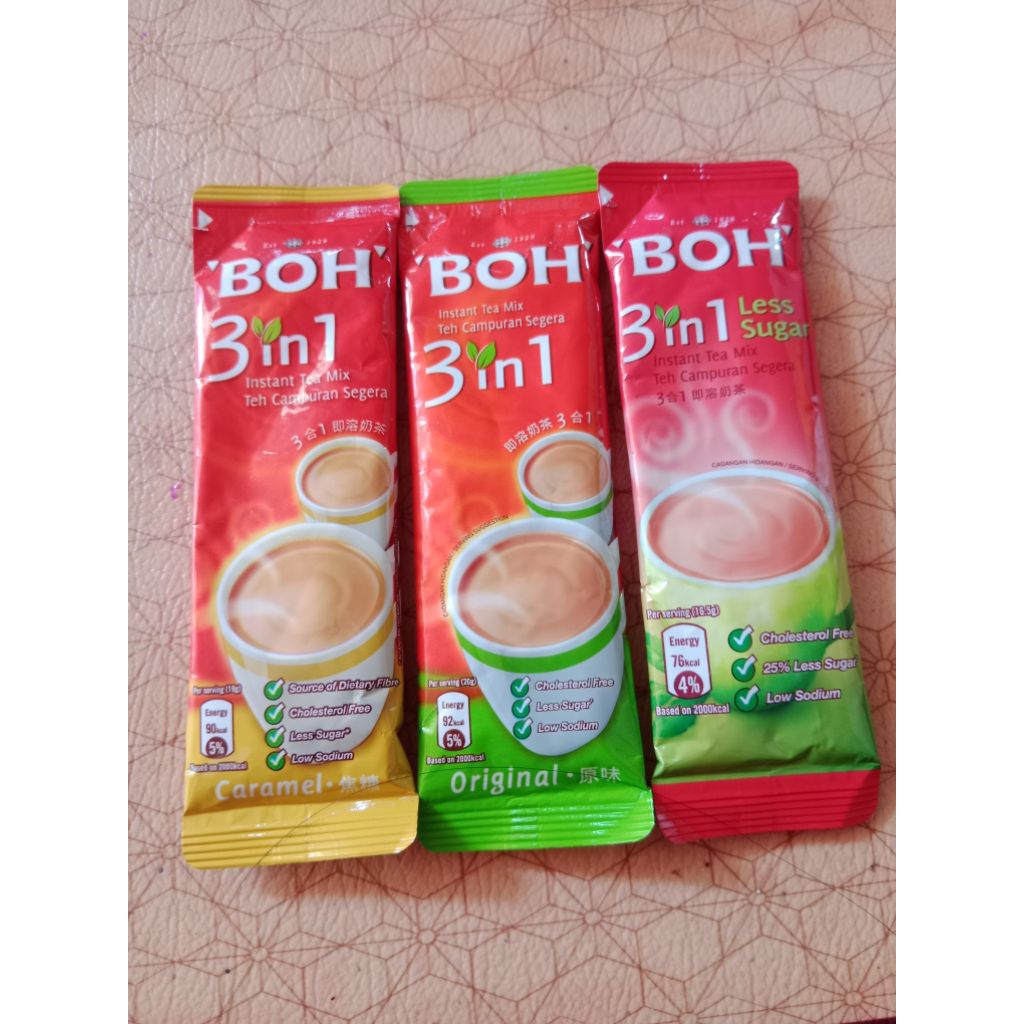 

Boh Caramel / 3 in 1 / 2 in 1 ECERAN