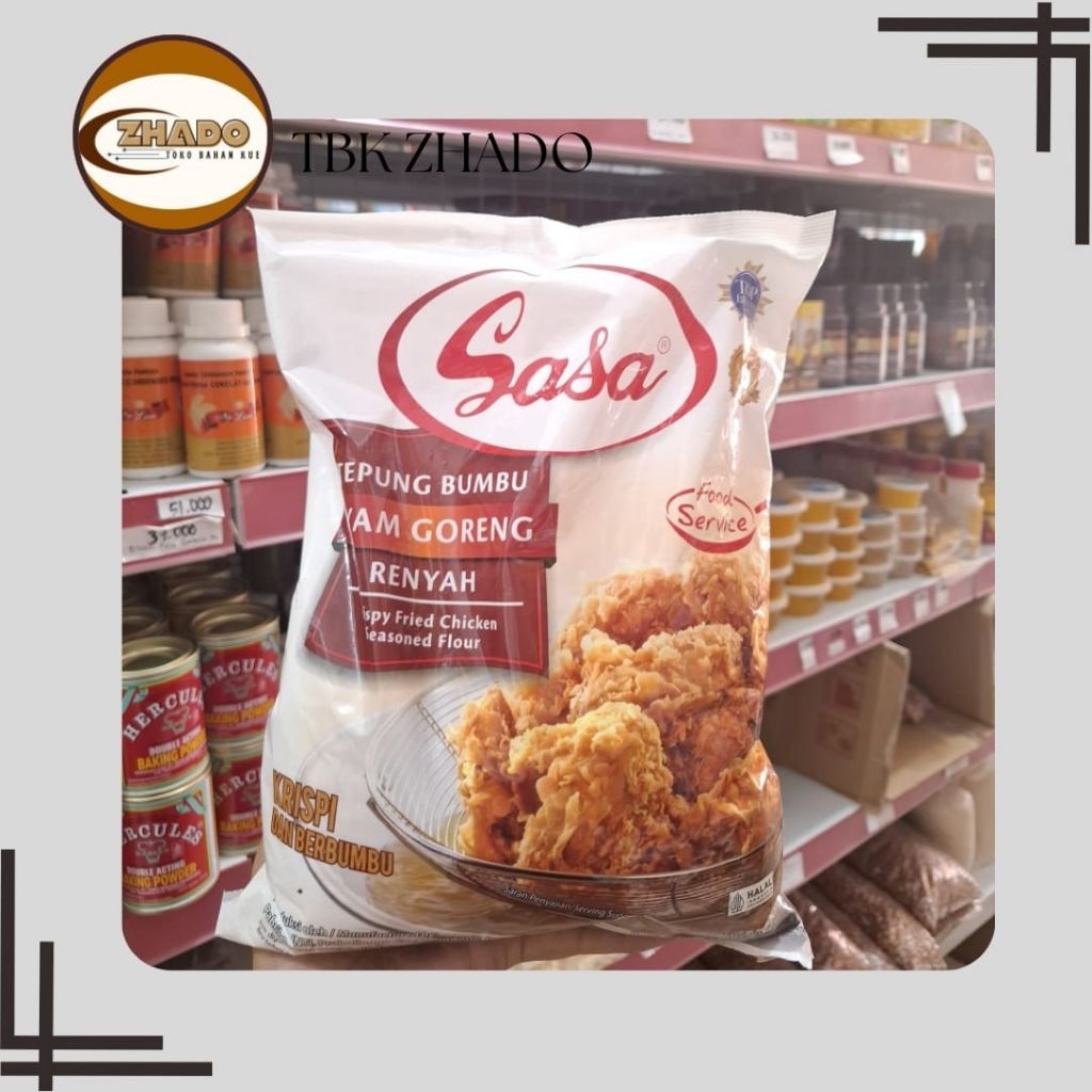 

Sasa Tepung Bumbu Ayam Goreng Renyah 900gr