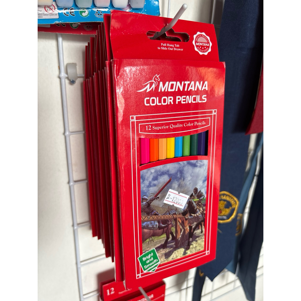 

Montana Pensil Warna Isi 12 – Ukuran Panjang, Warna Cerah & Tajam