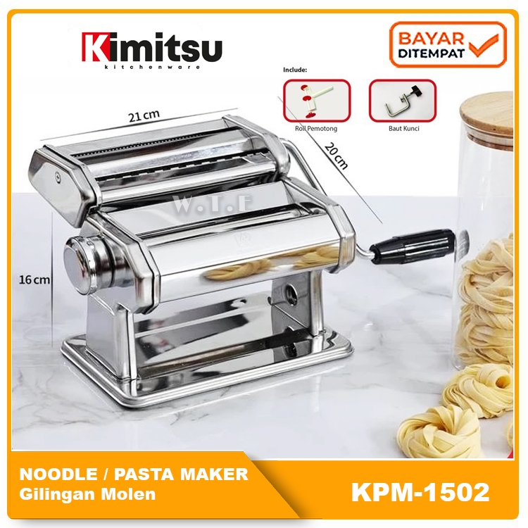 Gilingan Mie Manual Alat Gilingan Mie Manual Pasta Maker Pembuat Mie Kulit Pangsit Molen Pasta Maker