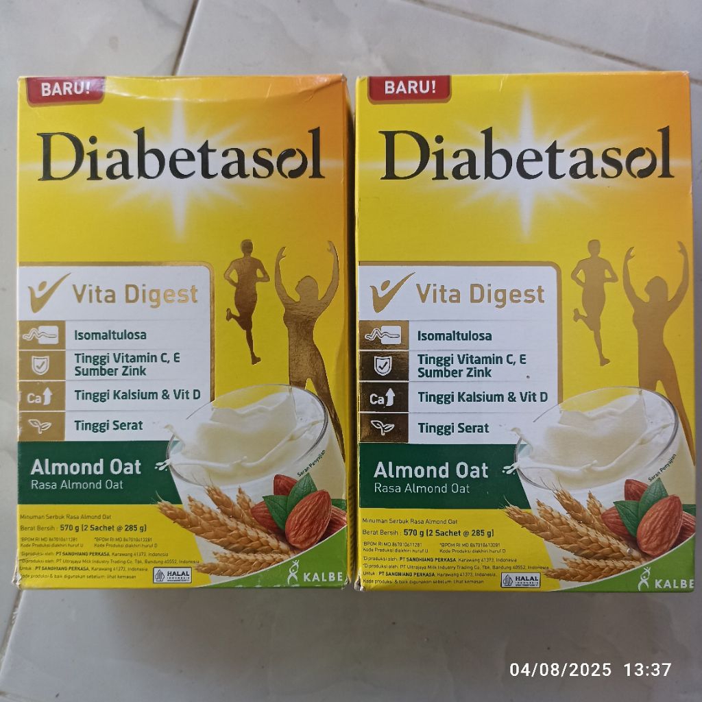 

Diabetasol Almond Oat 570gr