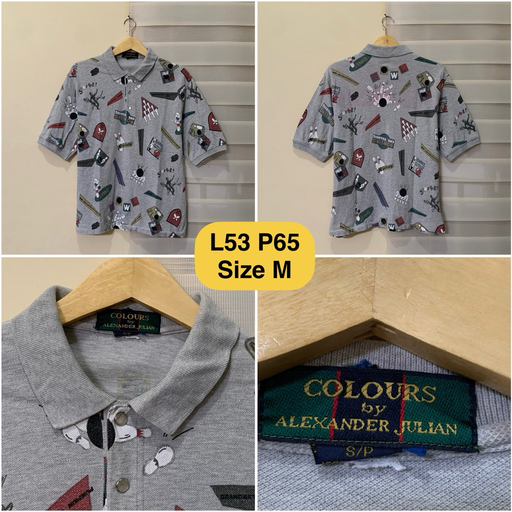 Poloshirt Colours by Alexander Julian Abu Motif Original