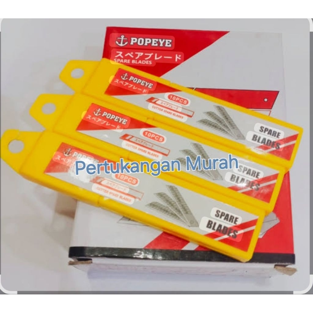 

Isi Cutter Besar / Isi Pisau Cutter Besar / Cutter Besar (10 pcs)