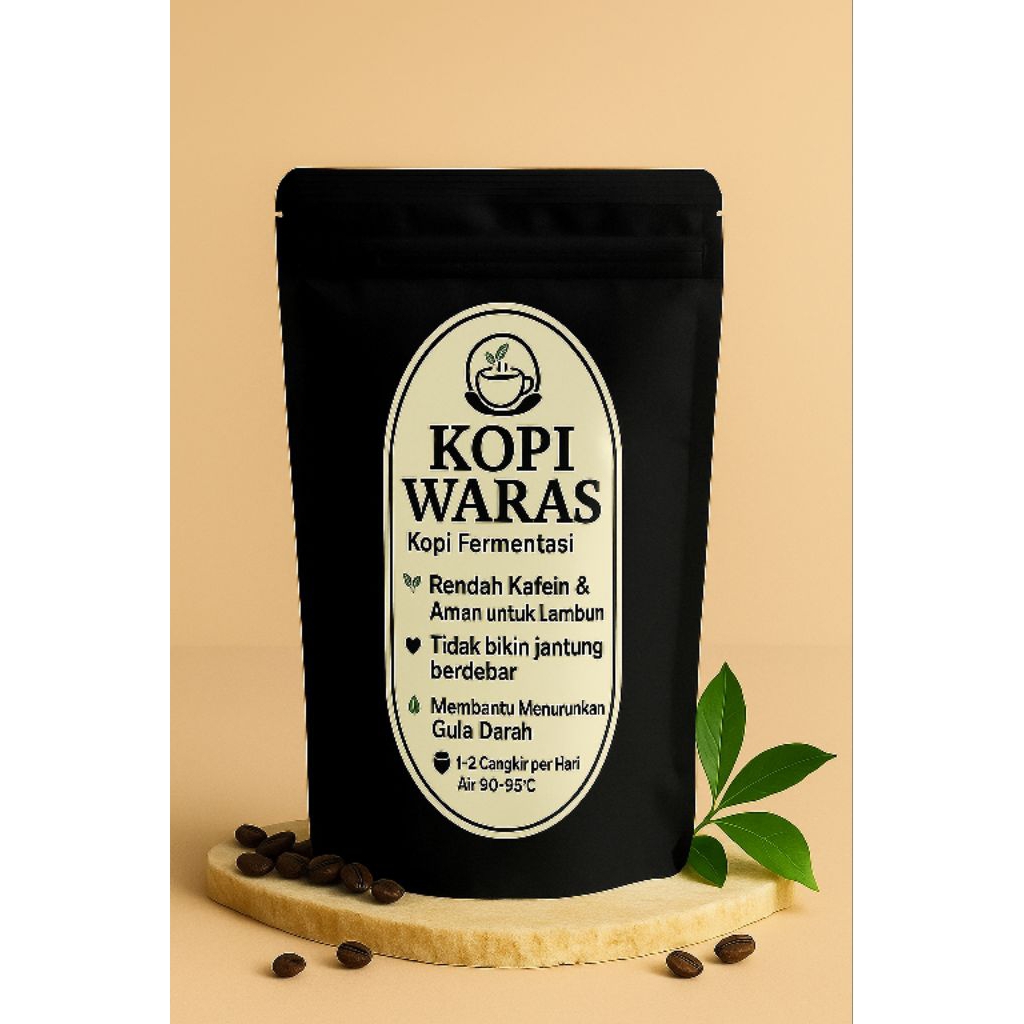 ORIGINAL - KOPI WARAS FERMENTASI - kopi diabetes kopi sehat Kopi fermentasi kopi gula darah kopi bub