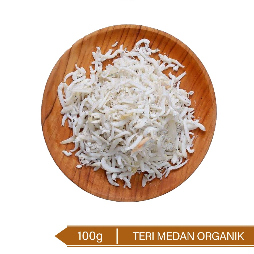 

Teri Medan Organik / Organic Anchovy 100g