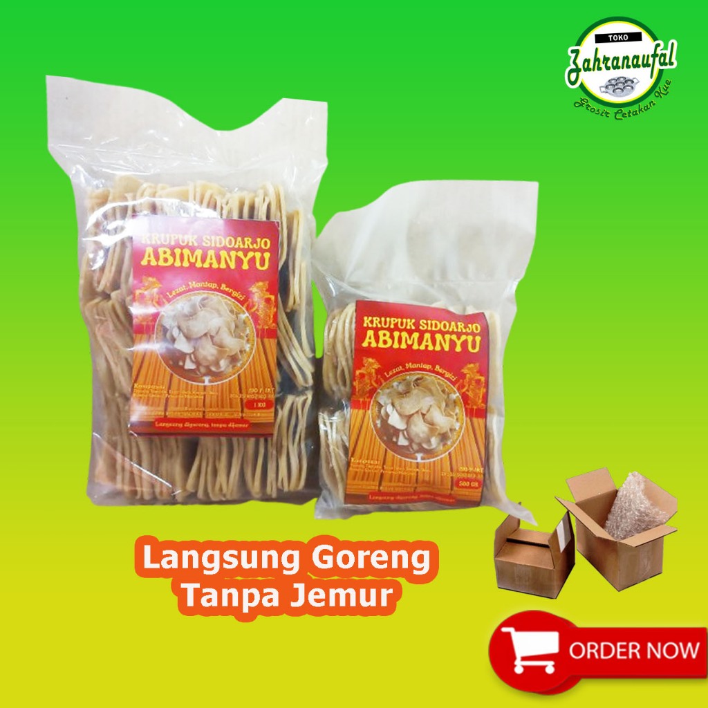 

Kerupuk Udang Mentah Istimewa Sidoarjo Langsung Goreng Tanpa Jemur