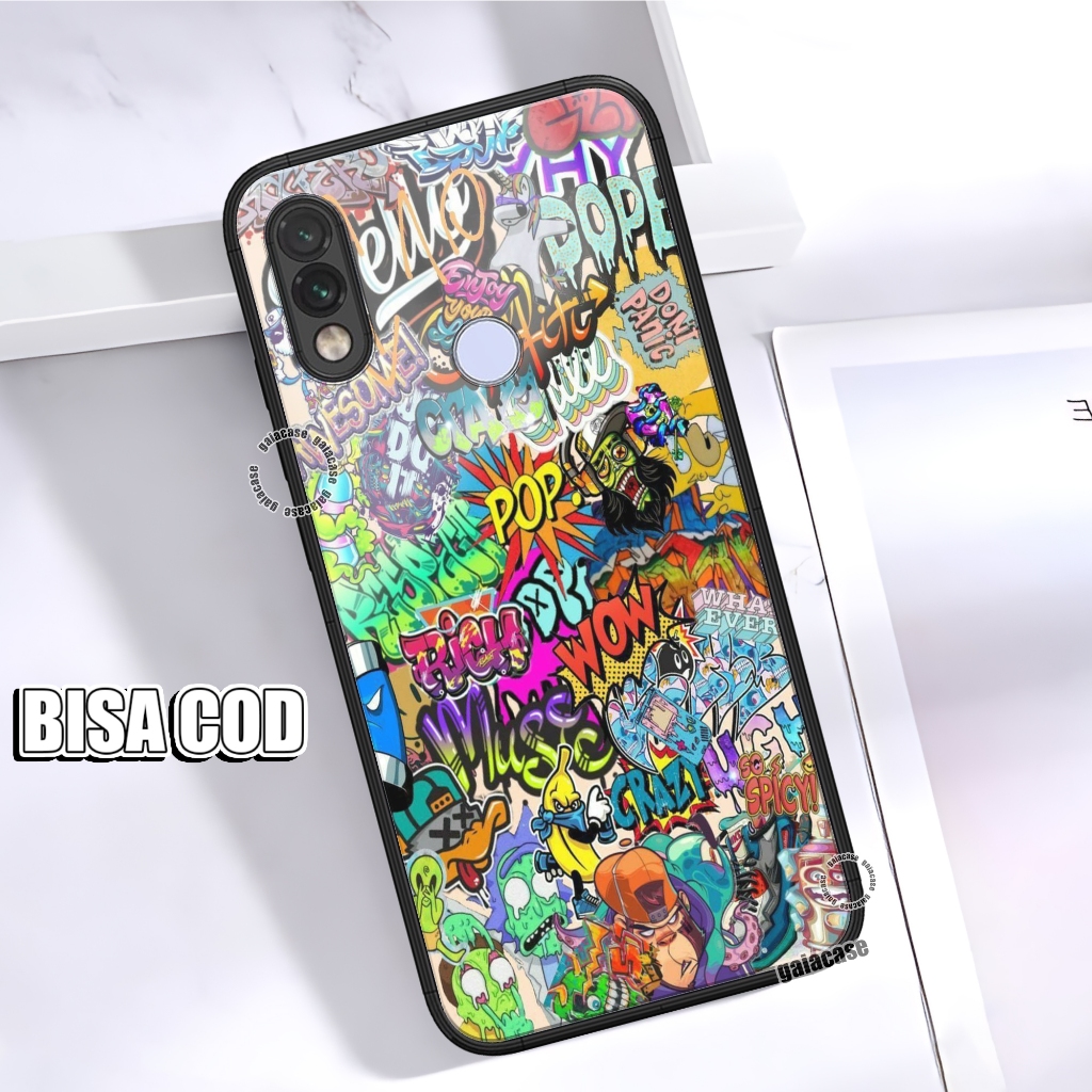 Softcase Kaca Kilau Untuk REDMI NOTE 7 / NOTE 7 PRO Terbaru - Casing Hp For XIAOMI REDMI NOTE 7 / NO