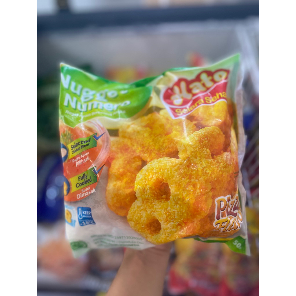 

HATO Nugget Numeru 500gr / Nugget bentuk angka frozen