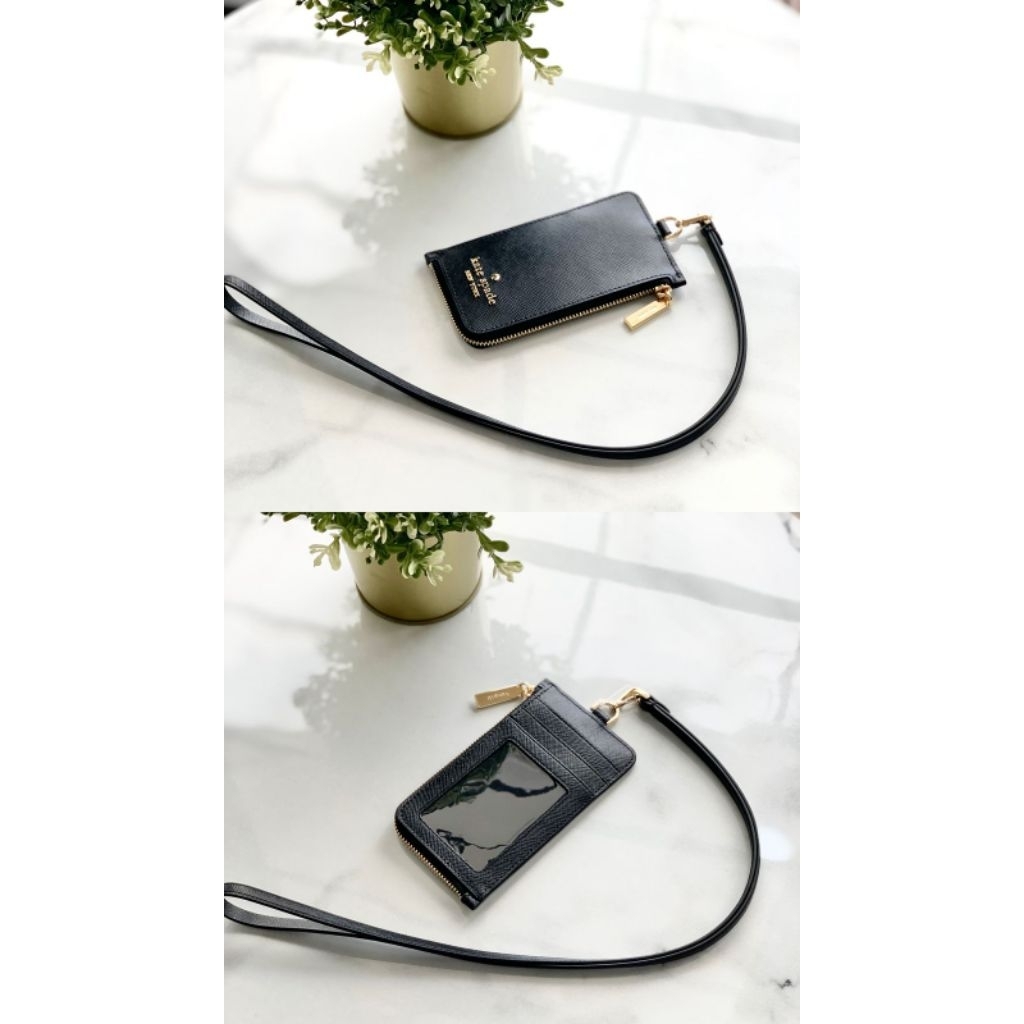 

lanyard katespade cewek black ready stock