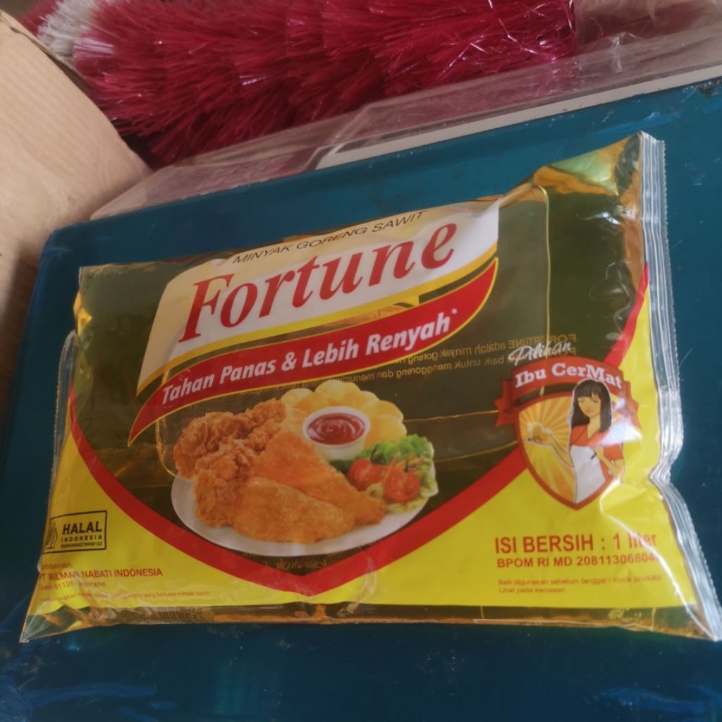 

minyak fortune bantal 1 literan
