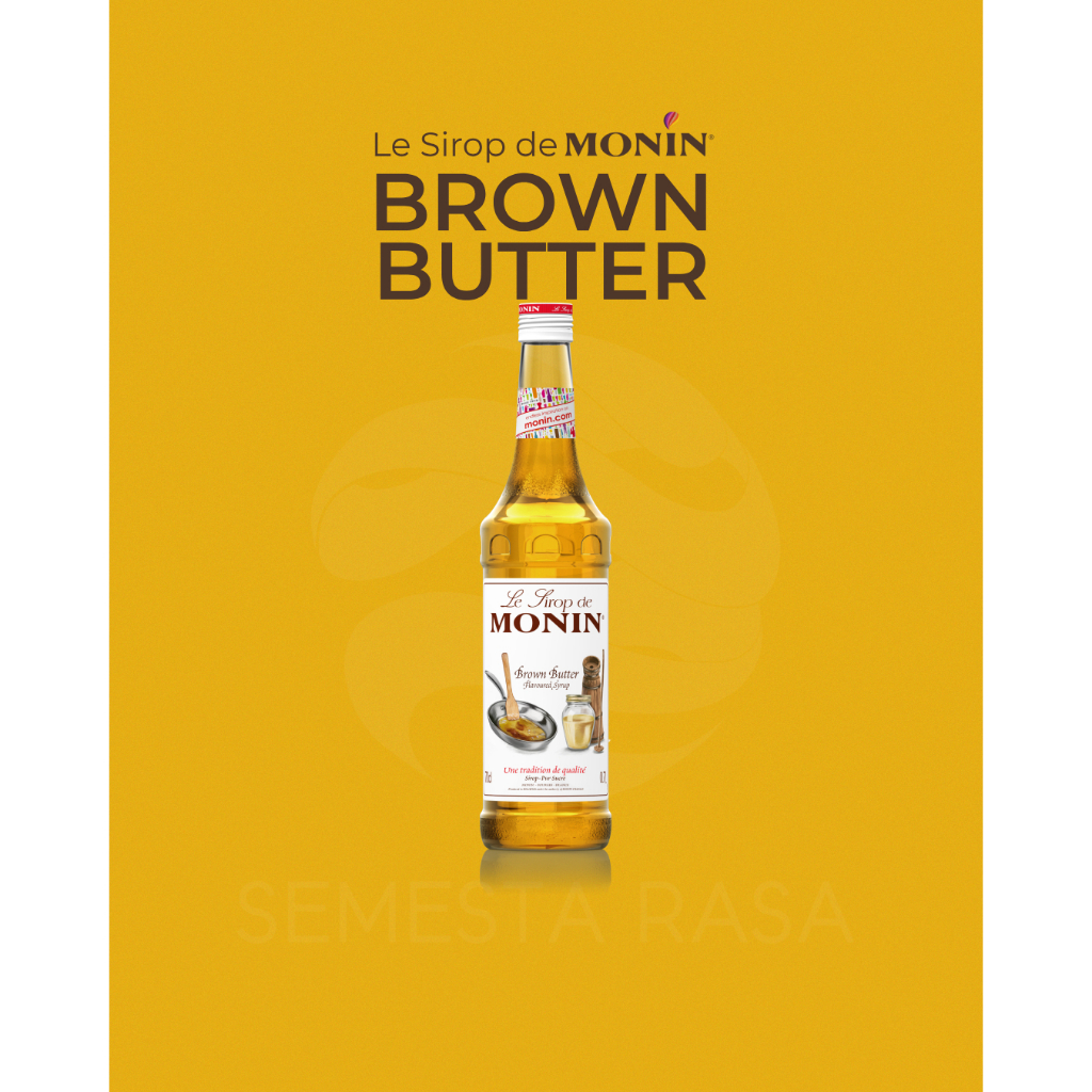 

Monin Brown Butter Syrup 700ML | Sirup Kopi Rasa Mentega 700 ML