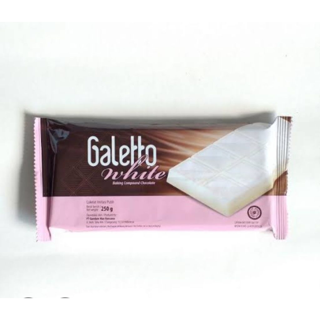 

Galetto White coklat batang 250g 1pcs
