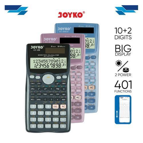 

Calculator Kalkulator Joyko CC-25 Scientific 401 Functions