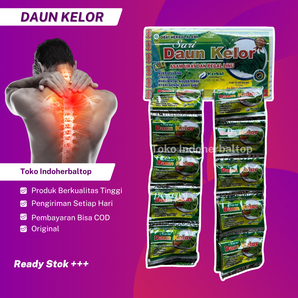 

Kapsul Cap Daun Kelor Original 100%