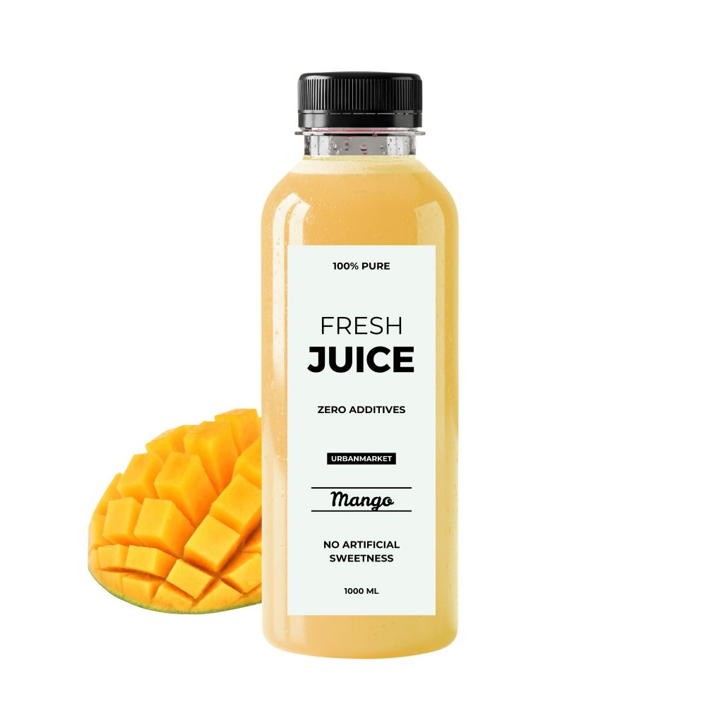 

Jus Mangga Cold Pressed 1000 ml – 100% Buah Asli, Murni Tanpa Gula Tambahan
