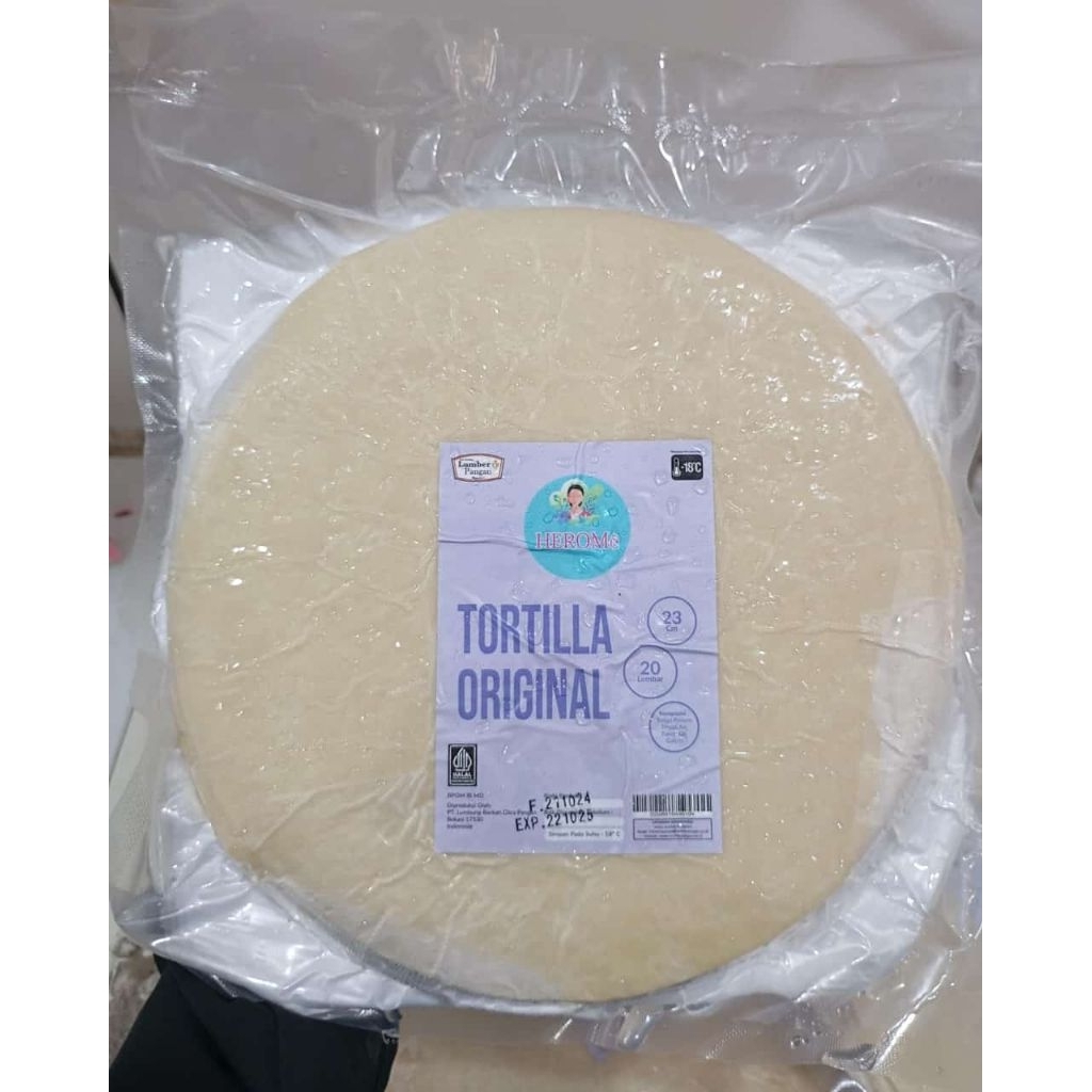 

KULIT KEBAB 23CM / HEROME / TORTILLA ORIGINAL