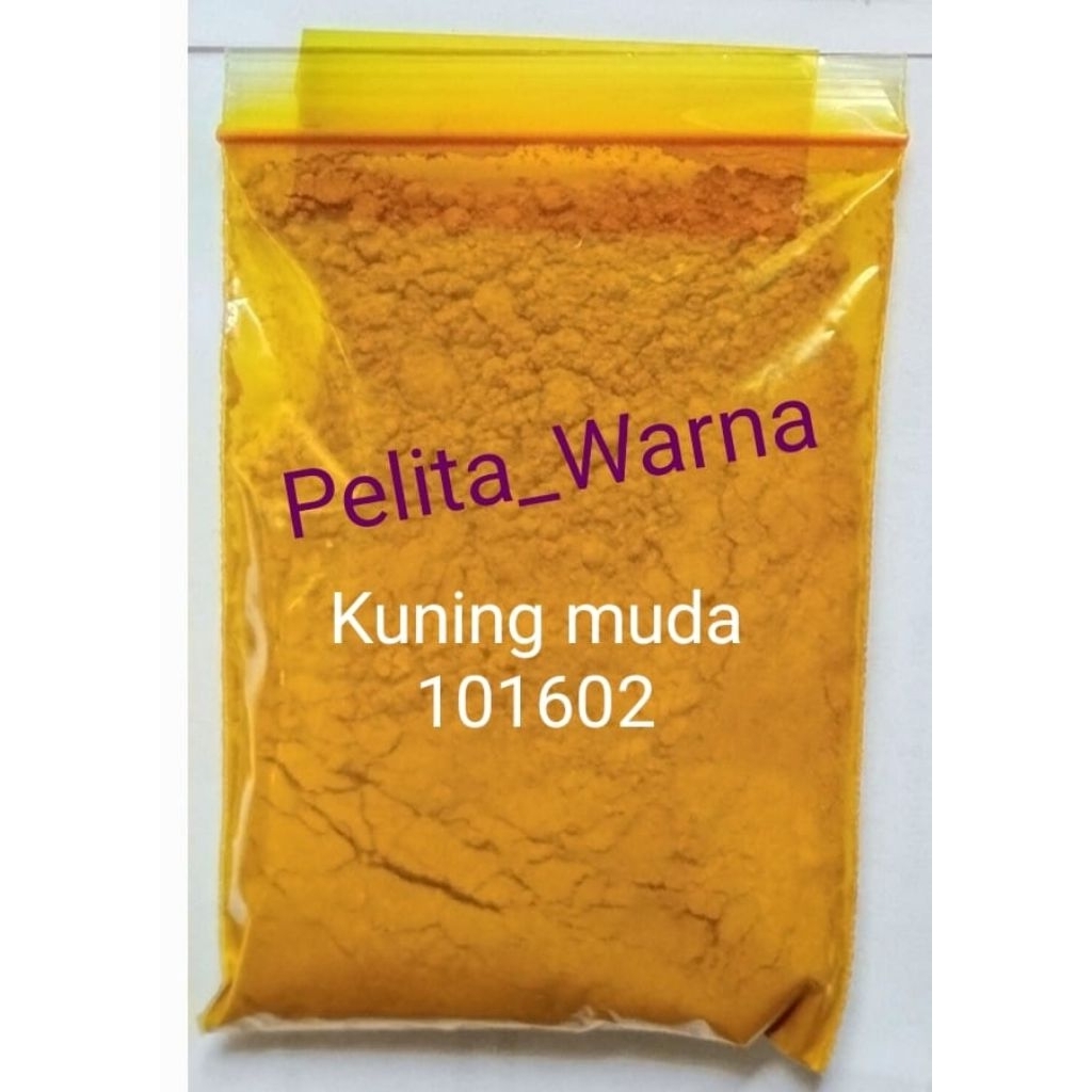 

DIJAMIN ORI !!! Pewarna larut minyak kuning muda/solvent yellow-101602 25gr merek coloursea