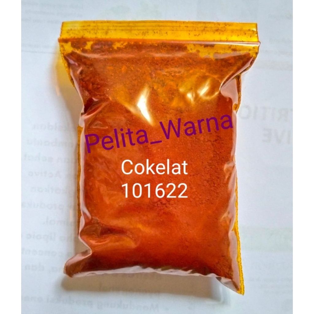 

DIJAMIN ORI !!! Pewarna larut minyak cokelat/solvent mahogany-101622 25gr merek coloursea