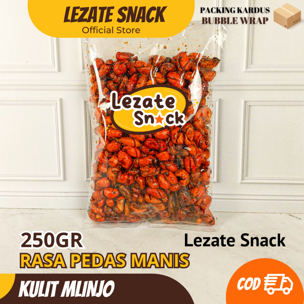 

Kulit Mlinjo Pedas Manis 250GR Enak Murah / Melinjo Moto Maling / Belinjo Balado Mlinjo Manis Mlinjo Ny Siok SEDAP SNACK