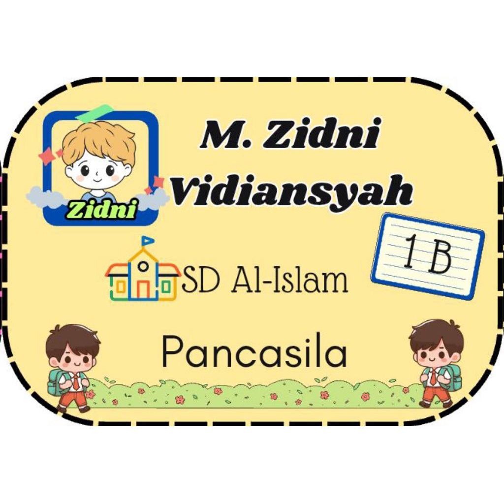 

Stiker Nama Buku Lengkap SIAP TEMPEL ( 36 Lembar )