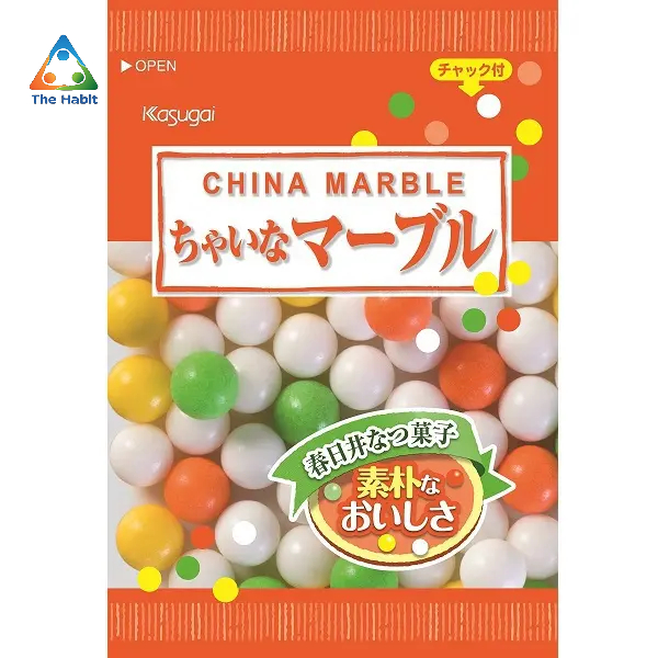 

(The Habit) Kasugai jelly beans candy 76gr / China Marble candi 71gr
