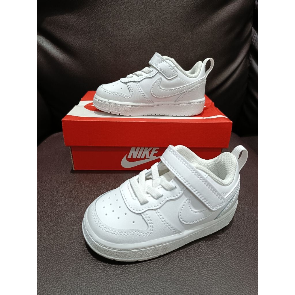 Sepatu anak Nike court borough low 2 (TDV)