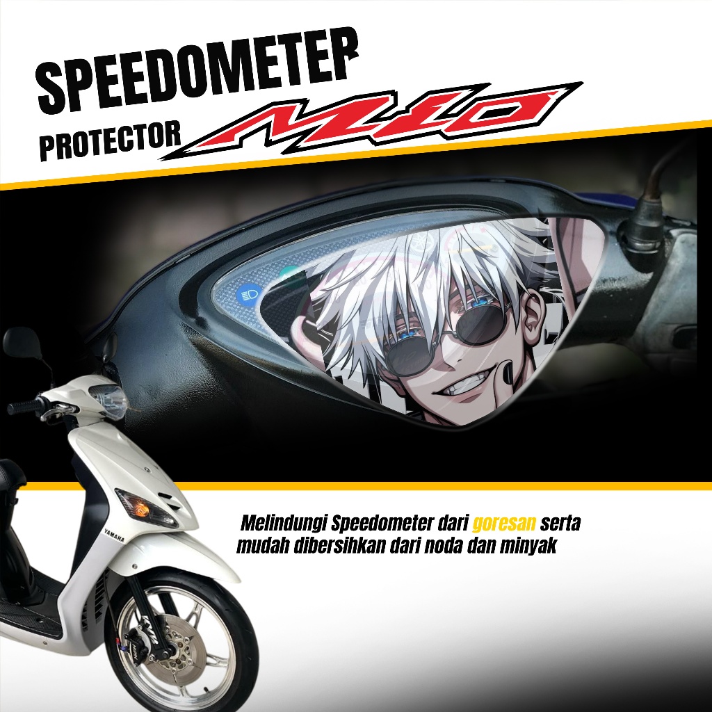ANTI GORES SPEEDOMETER MIO SPORTY - STICKER PELINDUNG SPEEDOMETER MIO SPORTY ANIME