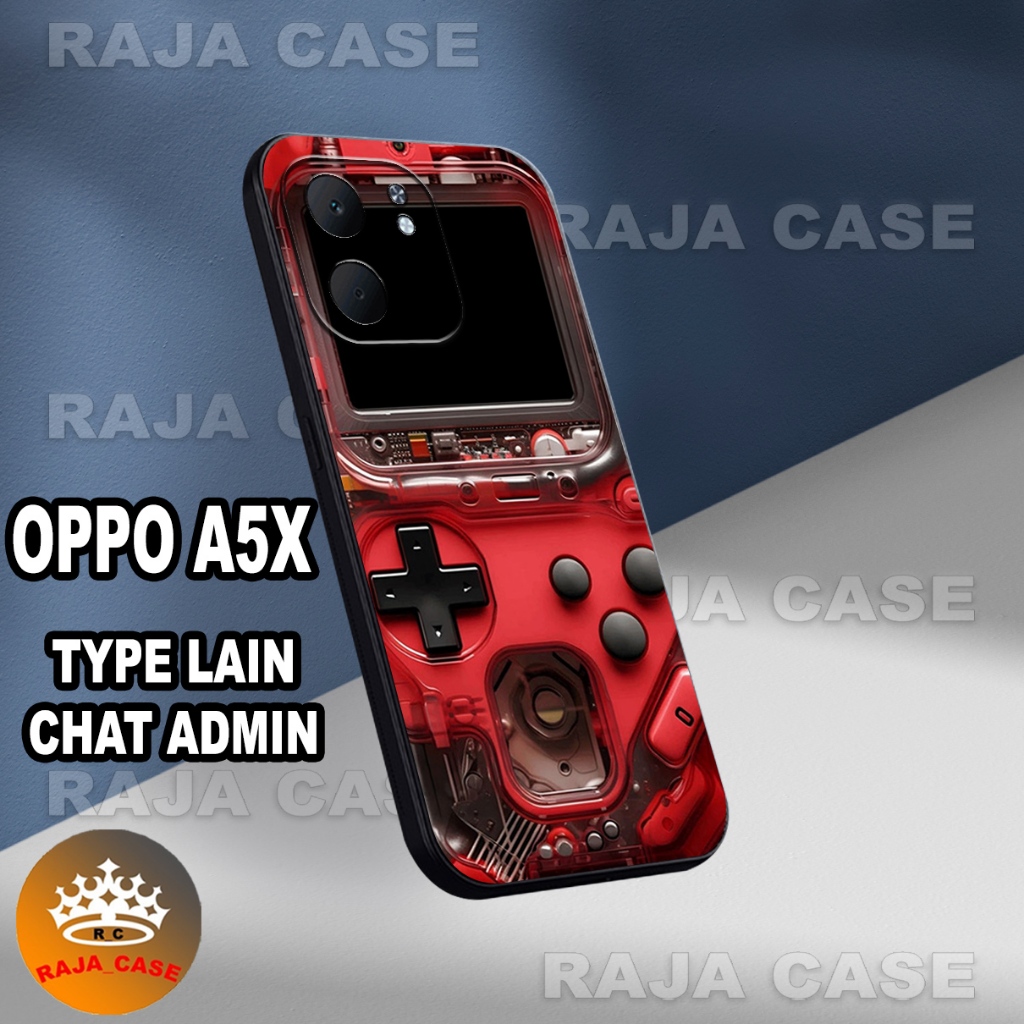 [RC18] Case OPPO A5X - Casing OPPO A5X [Motif GAMING] - bahan karet - all type hp