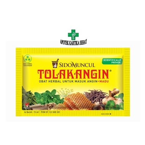 

Tolak Angin Cair Plus Madu dan Tolak Angin Junior / Sachet