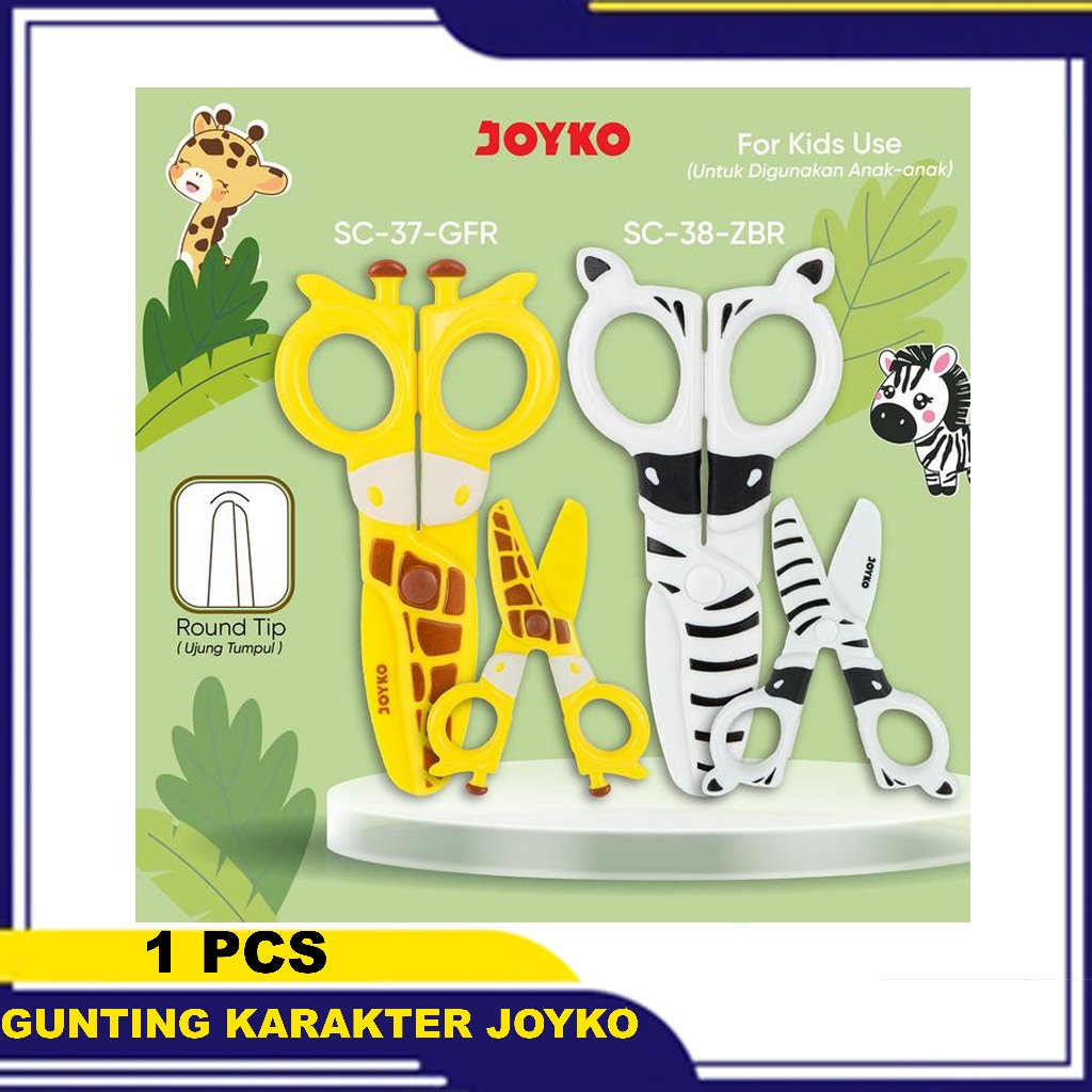 

Gunting Kertas Joyko SC-37 GFR~38 Little Animal
