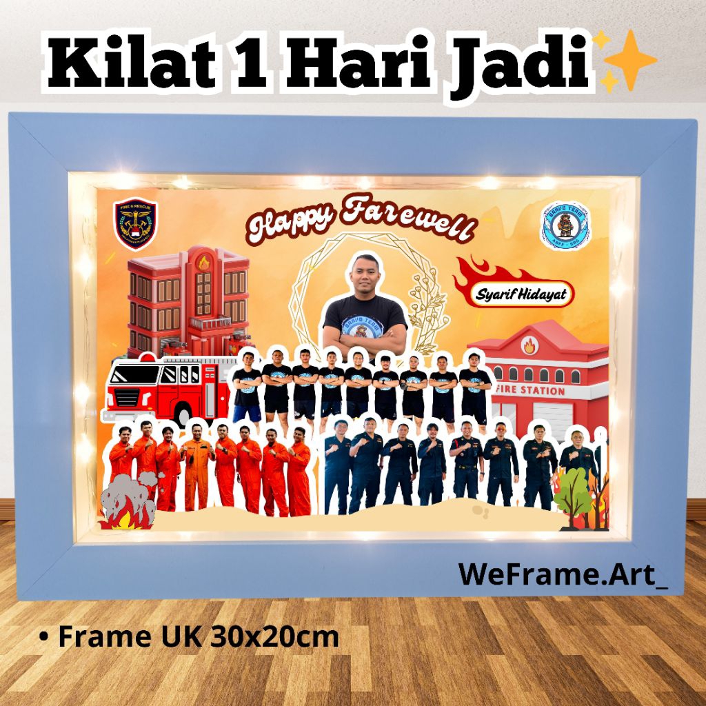 Frame perpisahan / Frame Farewell / hadiah perpisahan / Kado Perpisahan