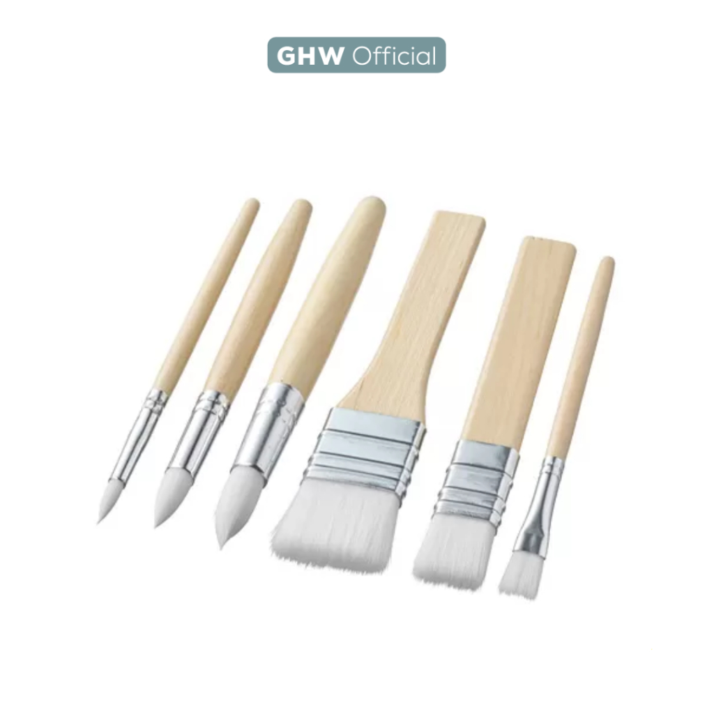 

NEW ARRIVAL IKEA ghw MALA Kuas, set isi 6 MEWARNA MA351