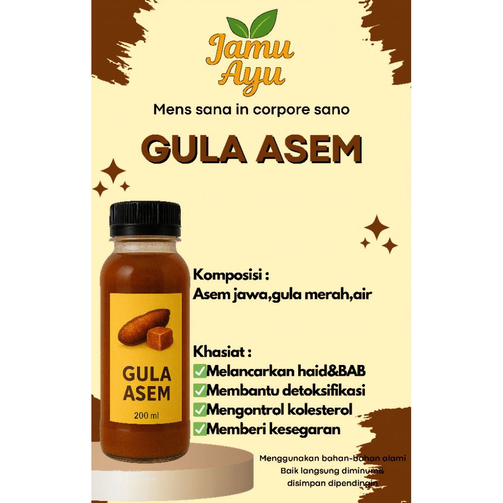 

Gula asem,asem jawa 200ml,minuman tradisional,minuman botol seger