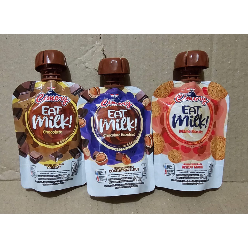 

Cimory Eat Milk 80g - Puding susu lembut