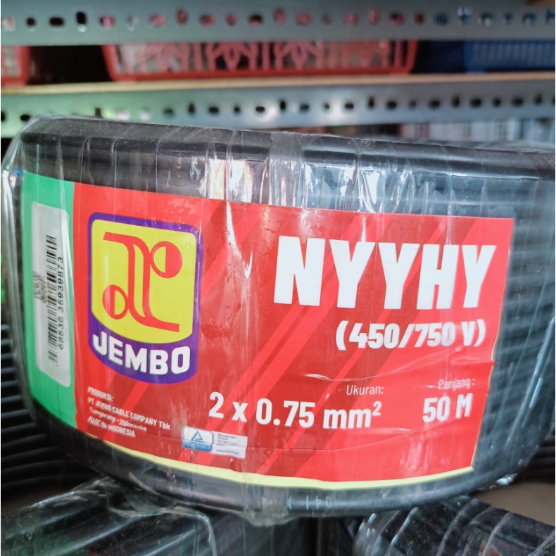 Kabel NYYHY 2 x 0.75 Jembo Per Meter