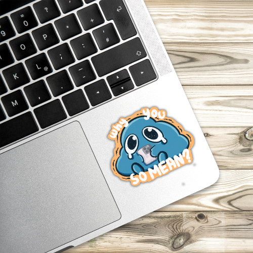 

Joyful Odyssey Stickers - ODY why you so mean