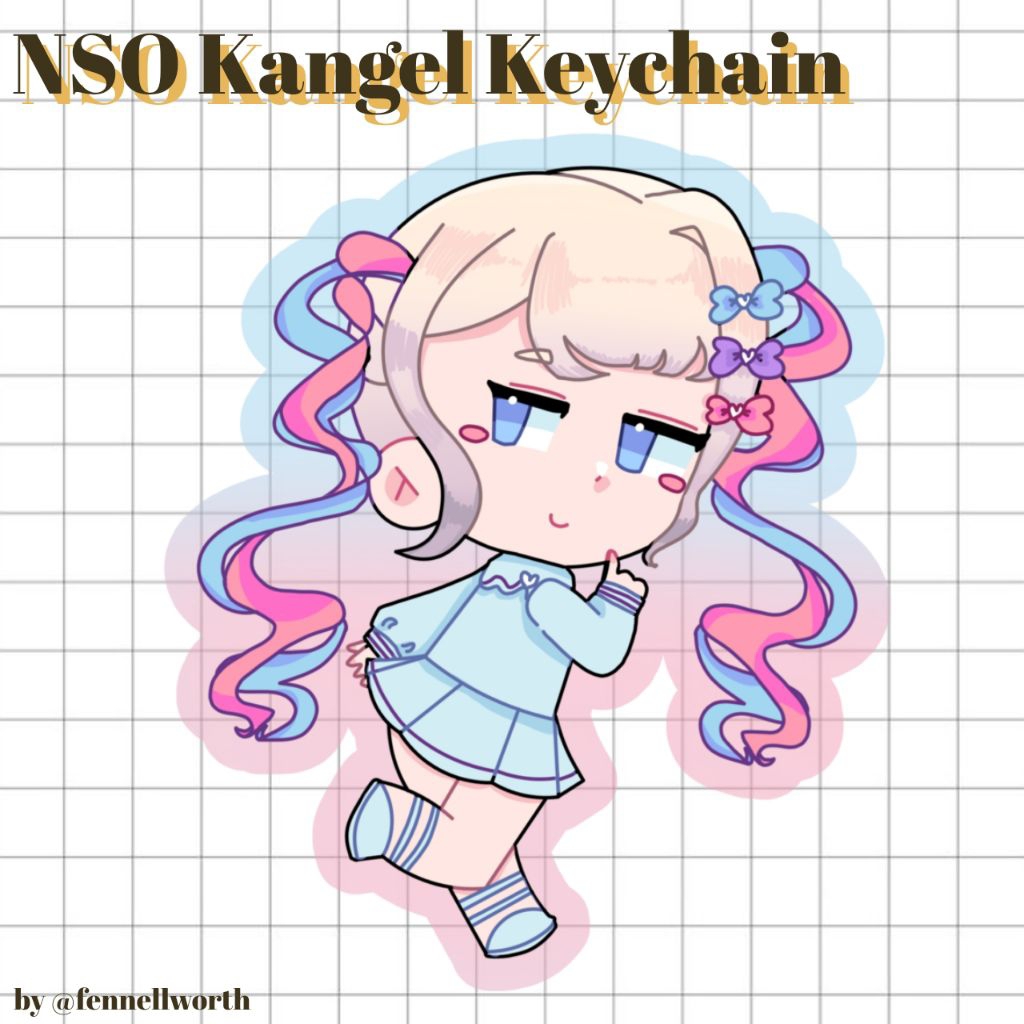 [LIMITED STOCK] Needy Streamer Overload Keychain Kangel
