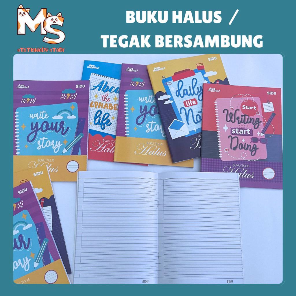 

[1 PCS] BUKU TULIS HALUS TEGAK BERSAMBUNG 38 LEMBAR