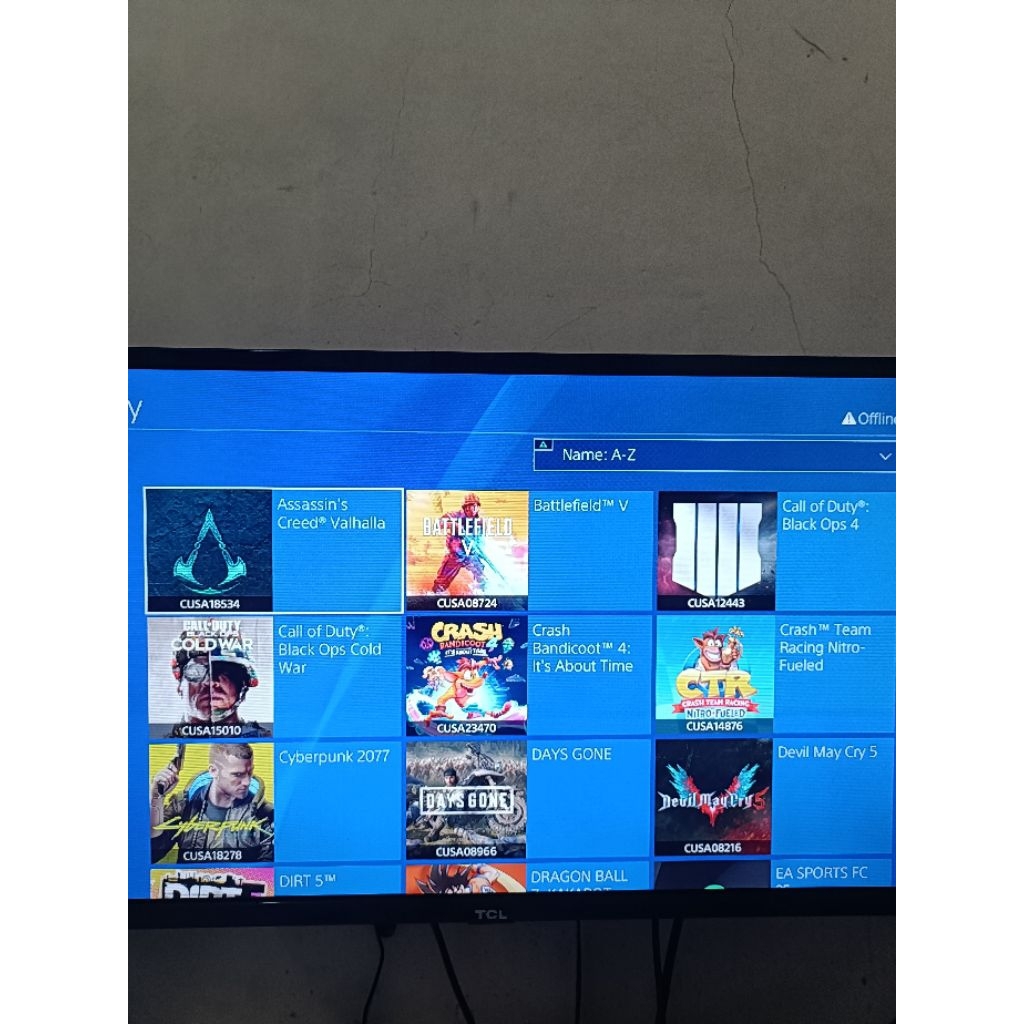 Hardisk External PS4 Hen 2 TB isi 34 game