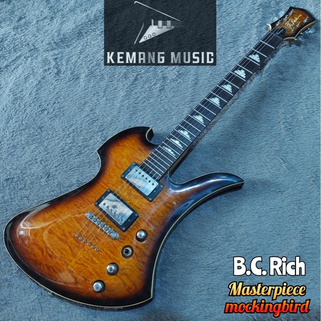 gitar langka bc rich masterpoece gitar metal