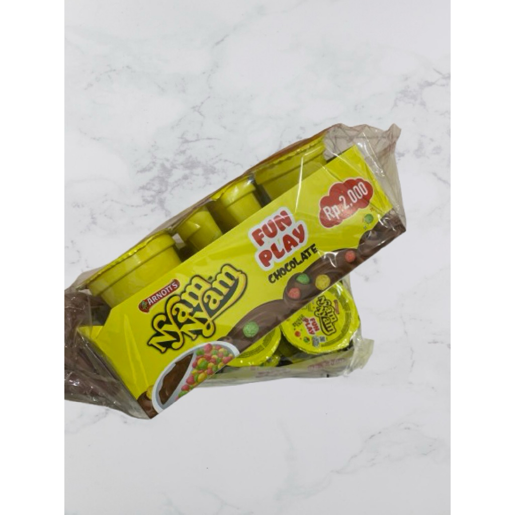 

Nyam Nyam Fun Play Chocolate || 1 Box (isi 12 pcs)