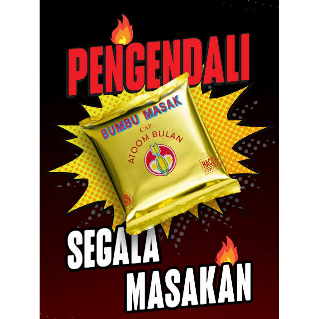 

BUMBU MASAK ATOM BULAN 500gr