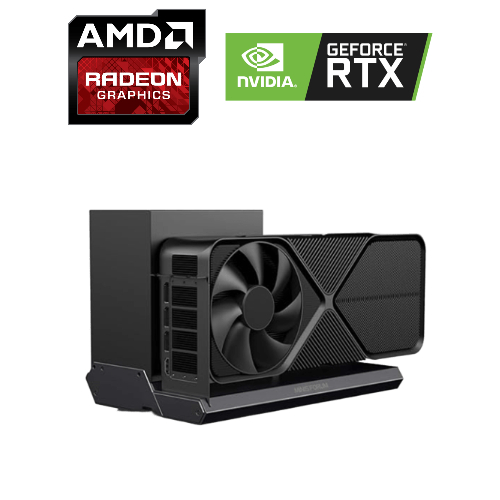 VGA External Laptop Peladn atau Minisforum DEG1 Oculink / eGPU Pengganti Thunderbolt 4 Compatible PC