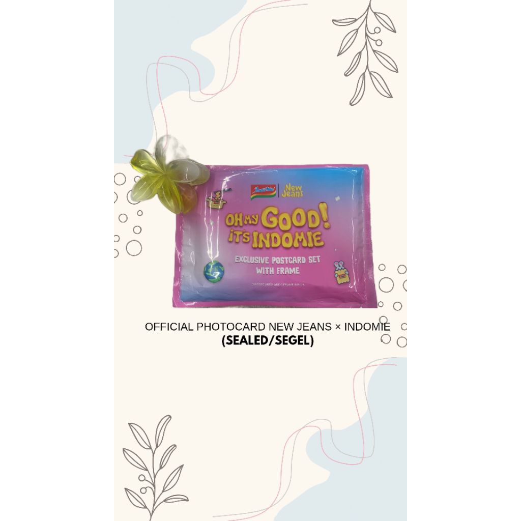 Photocard New Jeans × Indomie (Include bingkai)