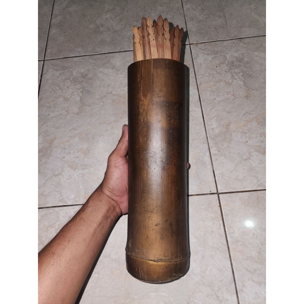 barang jadul antik unik langka dari bambu peninggalan mbah