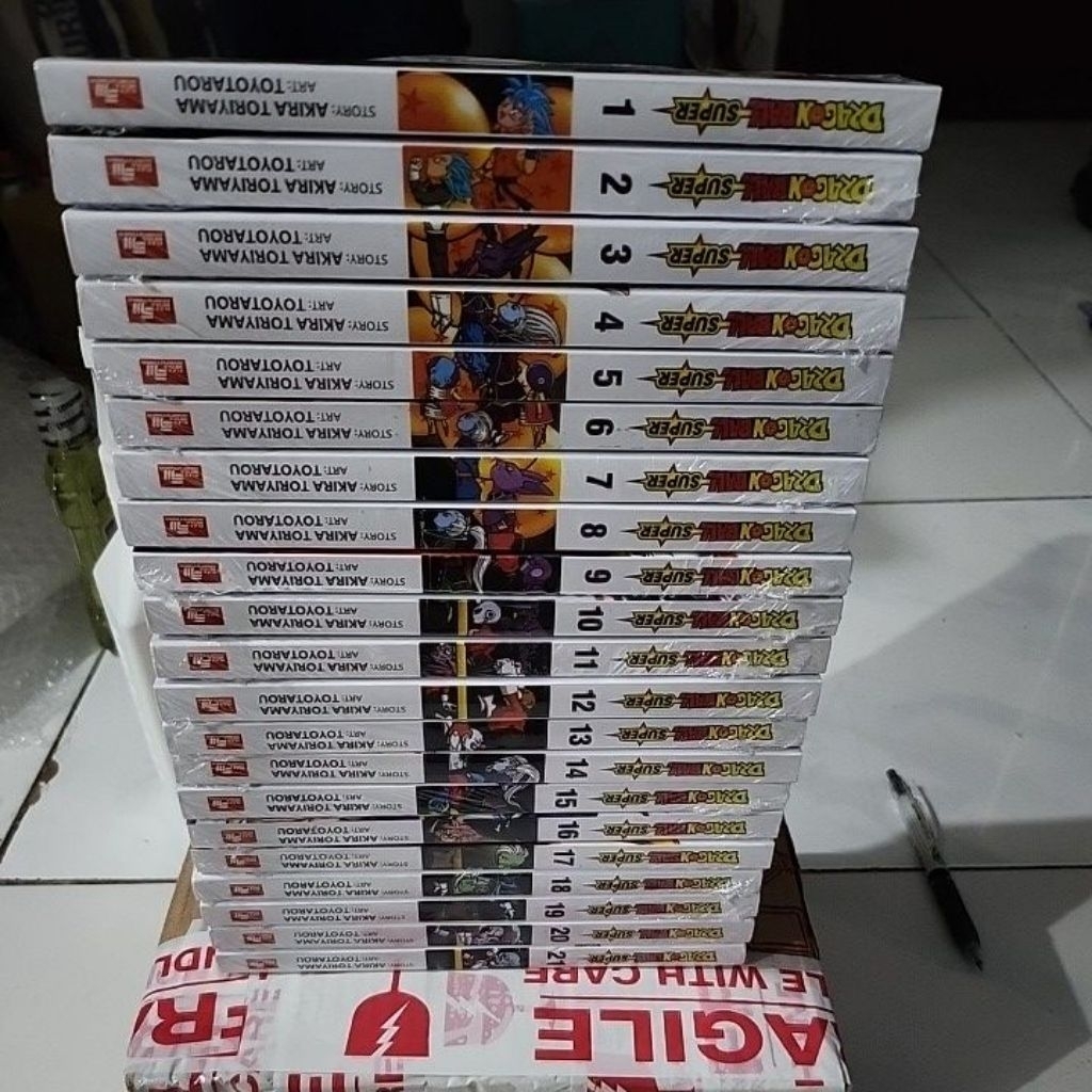 Komik Dragon Ball Super set vol 1-21 segel ori Bahasa Indonesia Elex Media