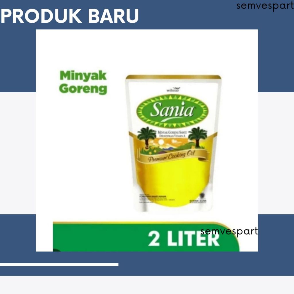 

Minyak Goreng Sania Refill 1L 2L