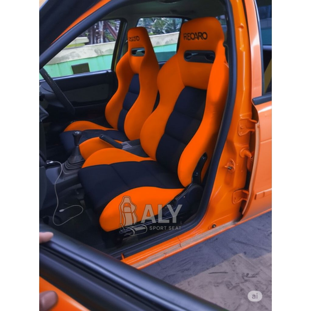 Jok Mobil Racing Recaro SR3 Universal | Jok Recaro Sporty Full Warna | Jok Racing Mobil Model SR3 | 