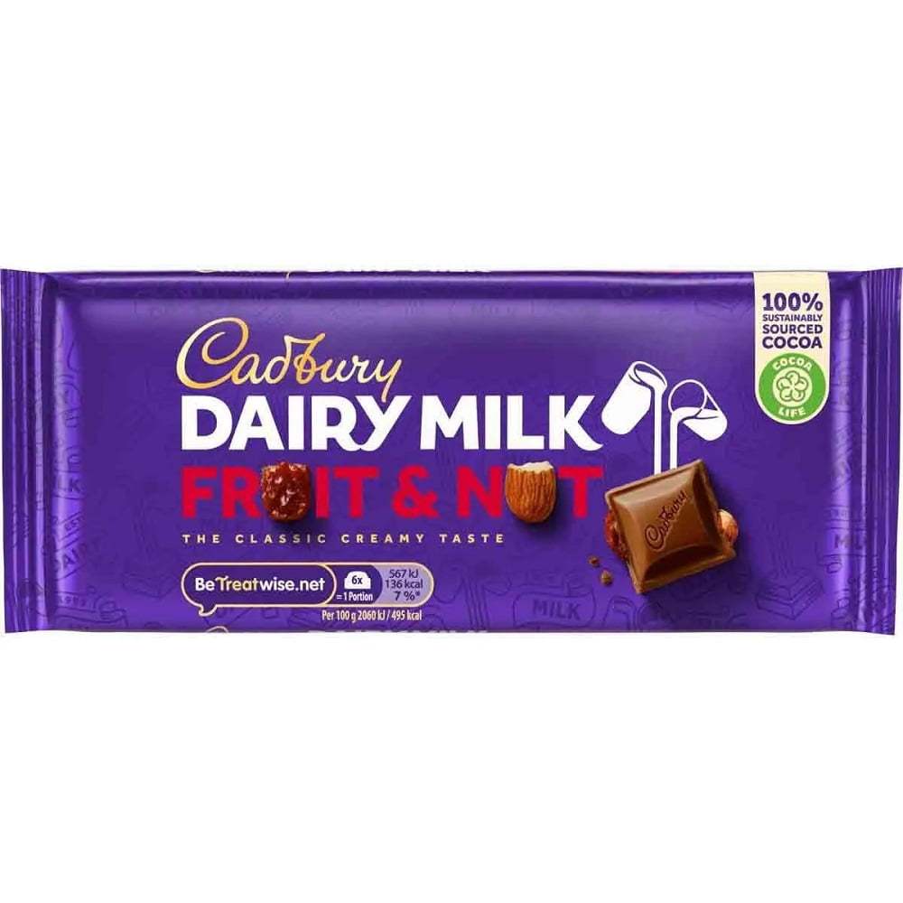 

Cadburry Dairi Milkt Fruit Nuts - 10Gram